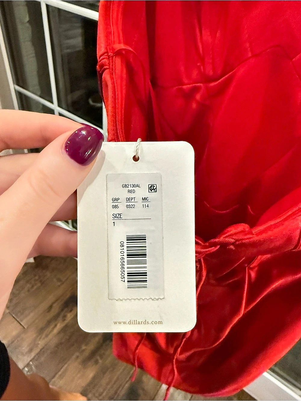 Gianni bini Satin Mini Dress in Red Size 1/2 NWT - Picture 4 of 4
